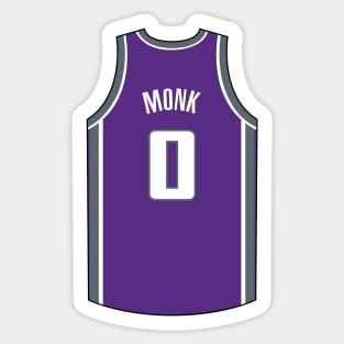 Malik Monk Sacramento Jersey Qiangy Sticker